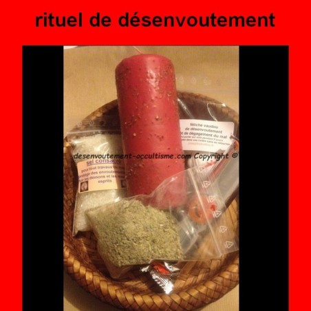rituel de désenvoutement avec la grande bougie