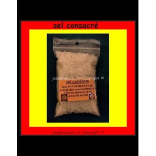sachet de sel consacré pour tout vos travaux de magie