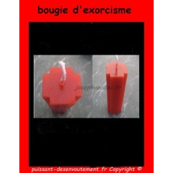 BOUGIE D'EXORCISME VAUDOU VENDU DANS LA BOUTIQUE DE JOSEPH