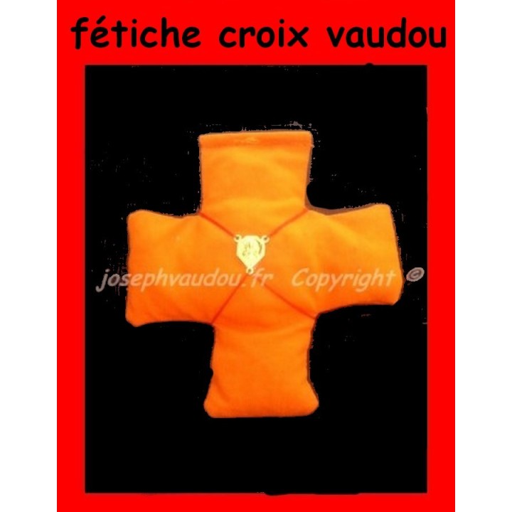 fétiche croix vaudou de protection