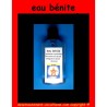 flacon d'eau bénite 
pour la protection et purification