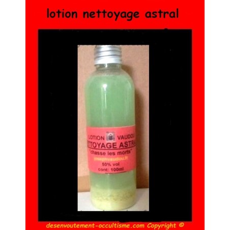 puissante lotion vaudou de nettoyage astral