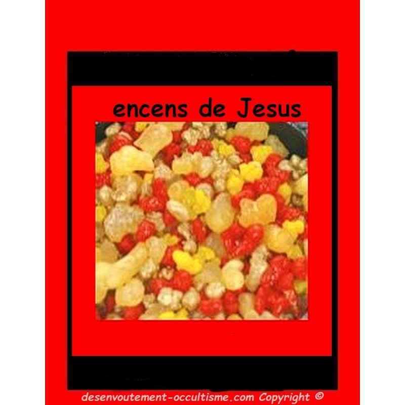 encens de Jésus en grains