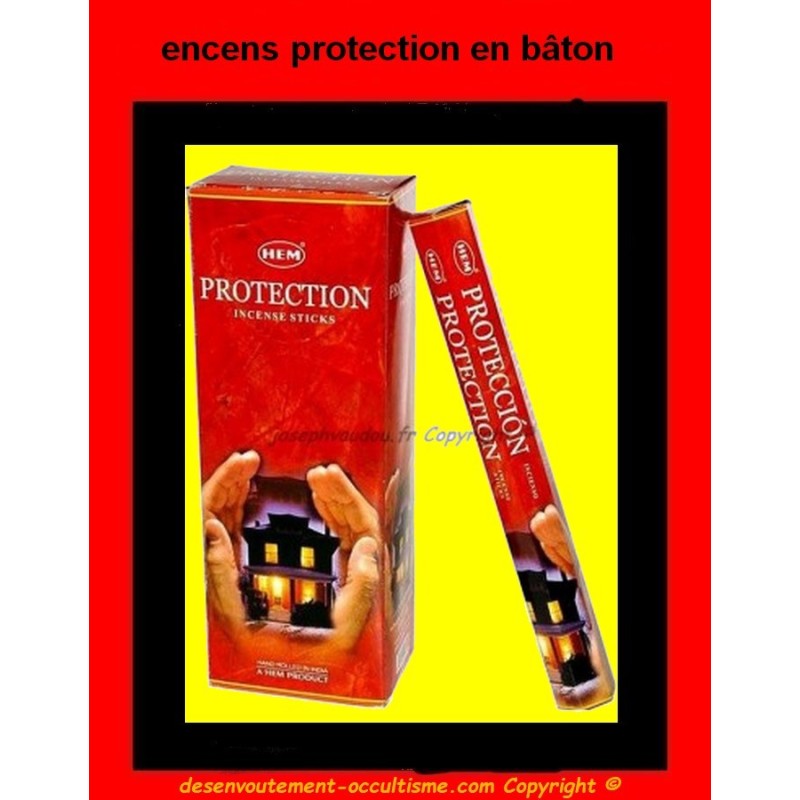 encens protection en bâton