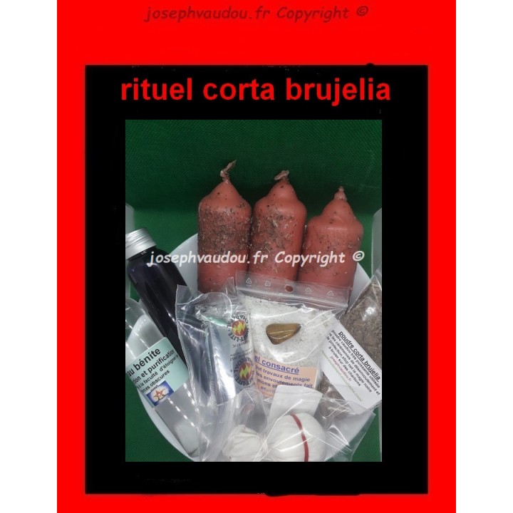 corta brujelia - bain  désenvoutement - santéria