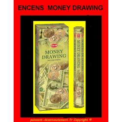 ENCENS ATTIRE ARGENT MONEY DRAWING EN BÂTON