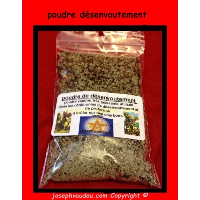 puissante poudre magique vaudou de désenvoutement