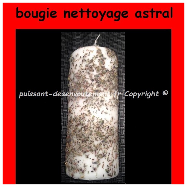 BOUGIE NETTOYAGE ASTRAL