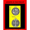 la médaille de Saint Benoit consacrée est une puissante protection contre les forces du mal