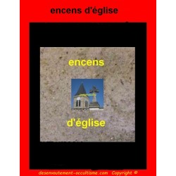 l'encens d'église en poudre est utilisé pour le nettoyage de l'astral