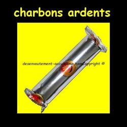 rouleau de 10 charbons ardents de qualité exceptionnelle