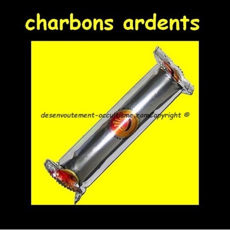 rouleau de 10 charbons ardents de qualité exceptionnelle
