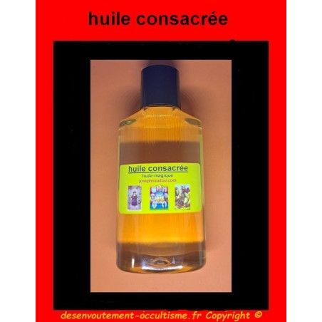 puissante huile consacrée pour usage magique