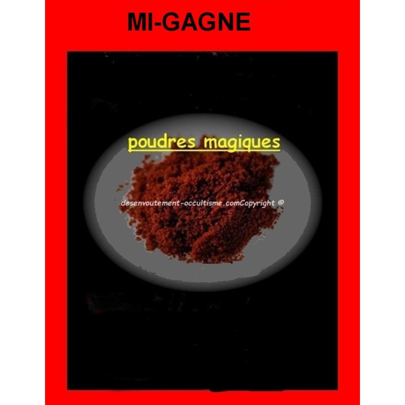 MI-GAGNE poudre vaudou attire argent