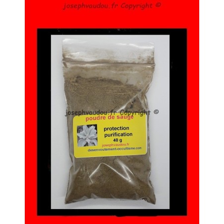 SACHET DE SAUGE EN POUDRE